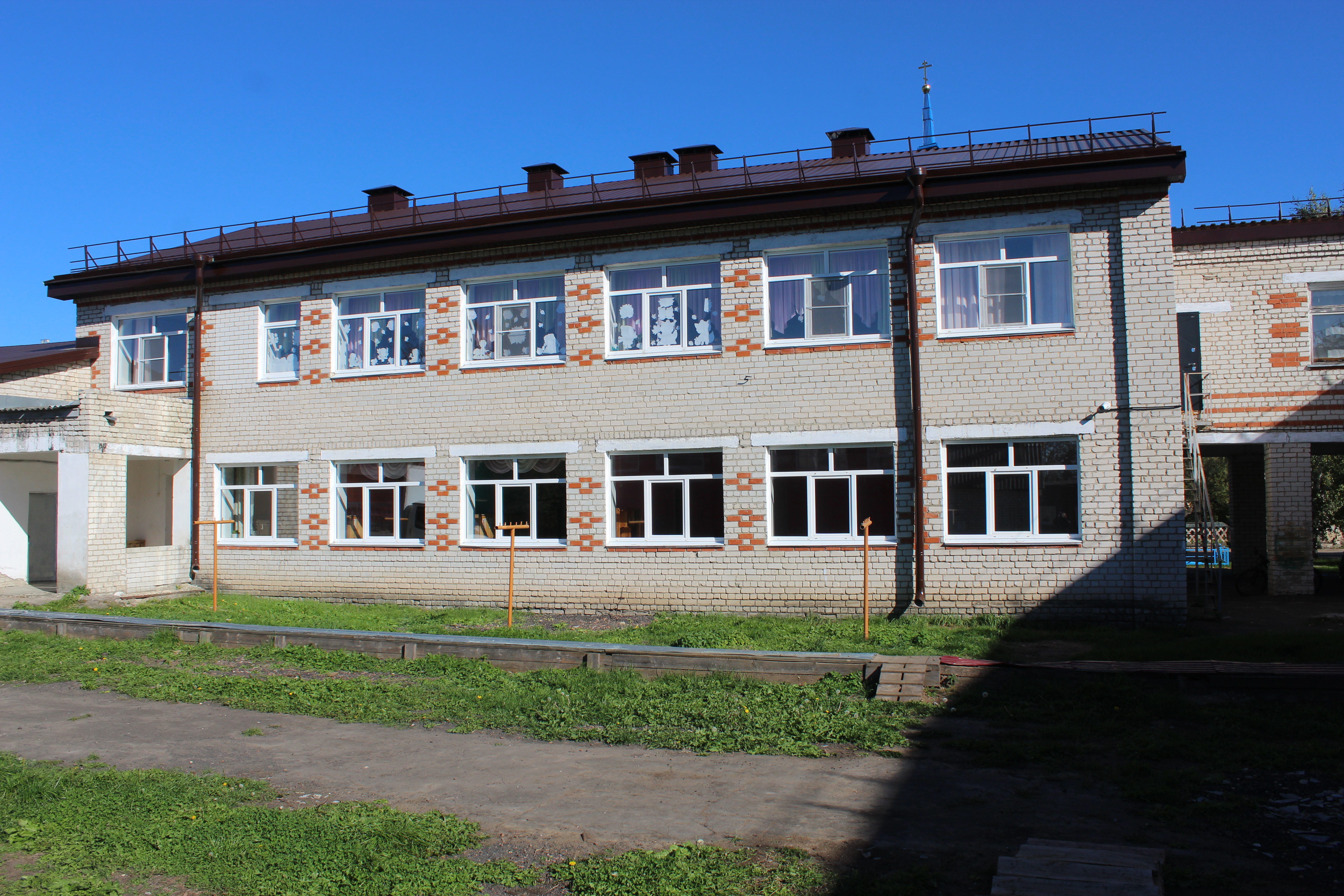 Фасад группы дошкольного образования.
